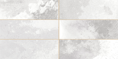 Плитка керамическая настенная FS TRADITION BRICK Silver 20x40 см