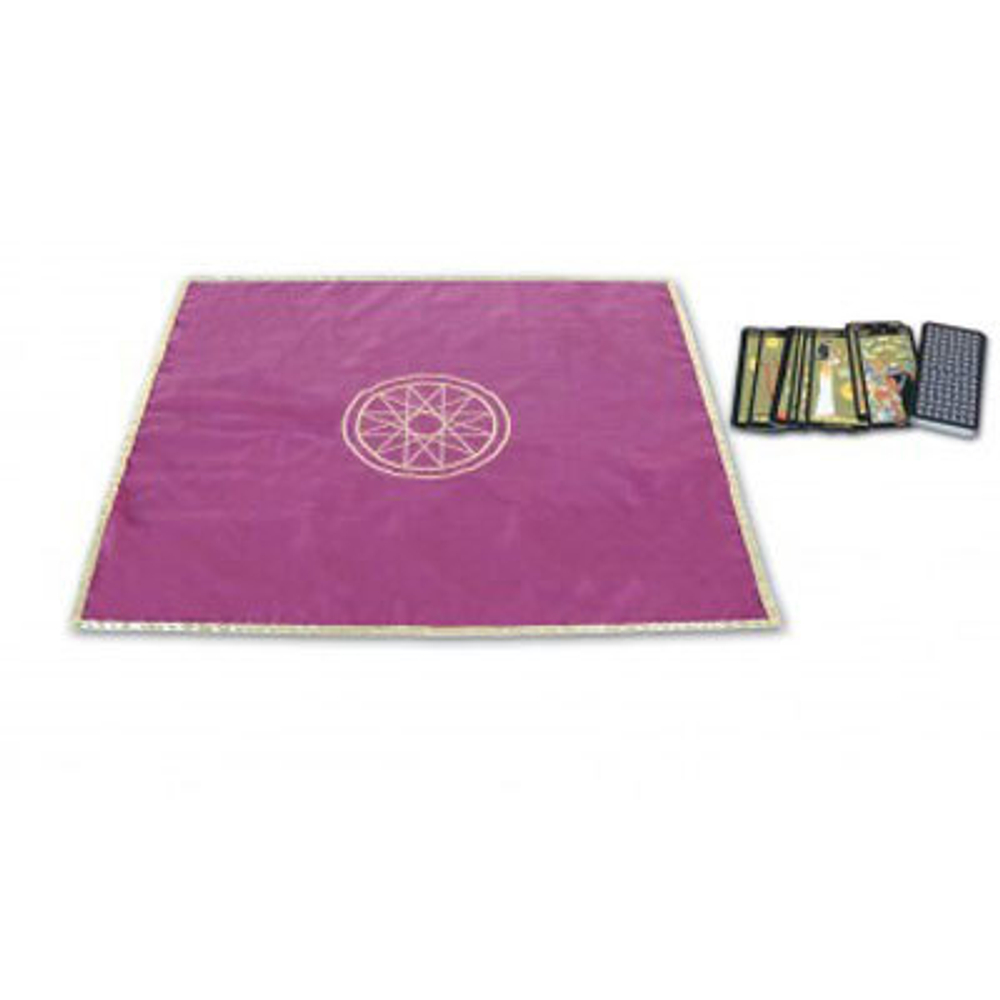 Скатерть для гадания на картах Таро "Литан" (80 см х 80 см) / Lo Scarabeo