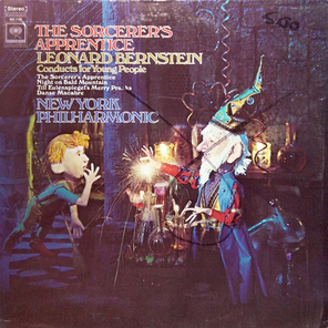 Leonard Bernstein, New York Philharmonic / The Sorcerer's Apprentice (Leonard Bernstein Conducts For Young People)(LP)