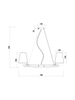 Подвесной светильник Freya FR8019PL-06W
