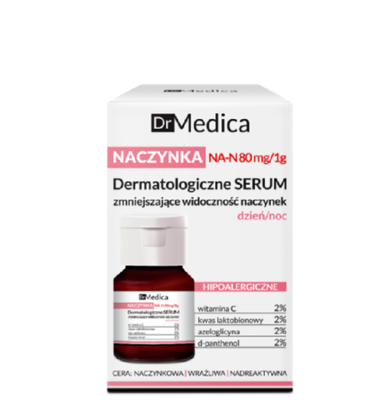Дерматологическая сыворотка, день/ночь BIELENDA DR MEDICA CAPILLARY SKIN