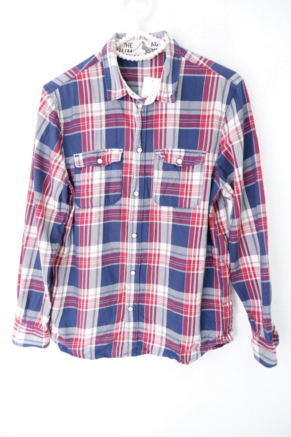 Рубашка H&M в клетку на 14 лет