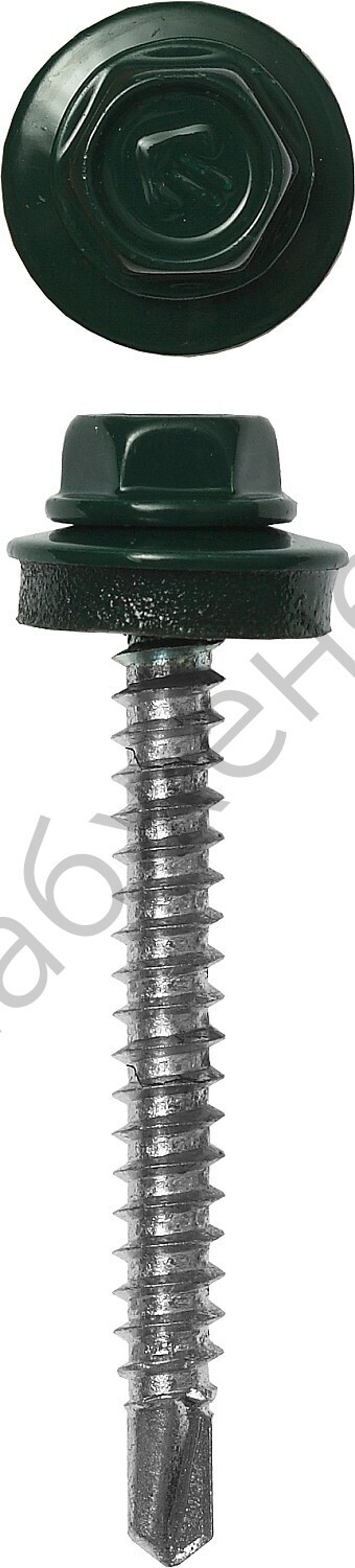 ЗУБР СКД 6005 38 х 4.8 мм, зел. насыщ., кровельный саморез, 300 шт (4-300315-48-038-6005)