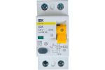 Выключатель дифференциальный (УЗО) ВД1-63S 2Р 63А 100мА IEK