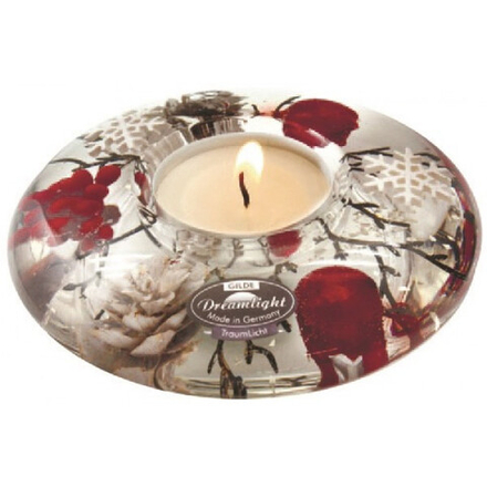 Подсвечник "Dreamlight" со свечой, 4*11см, Германия, арт.72596 в подарочной упаковке.