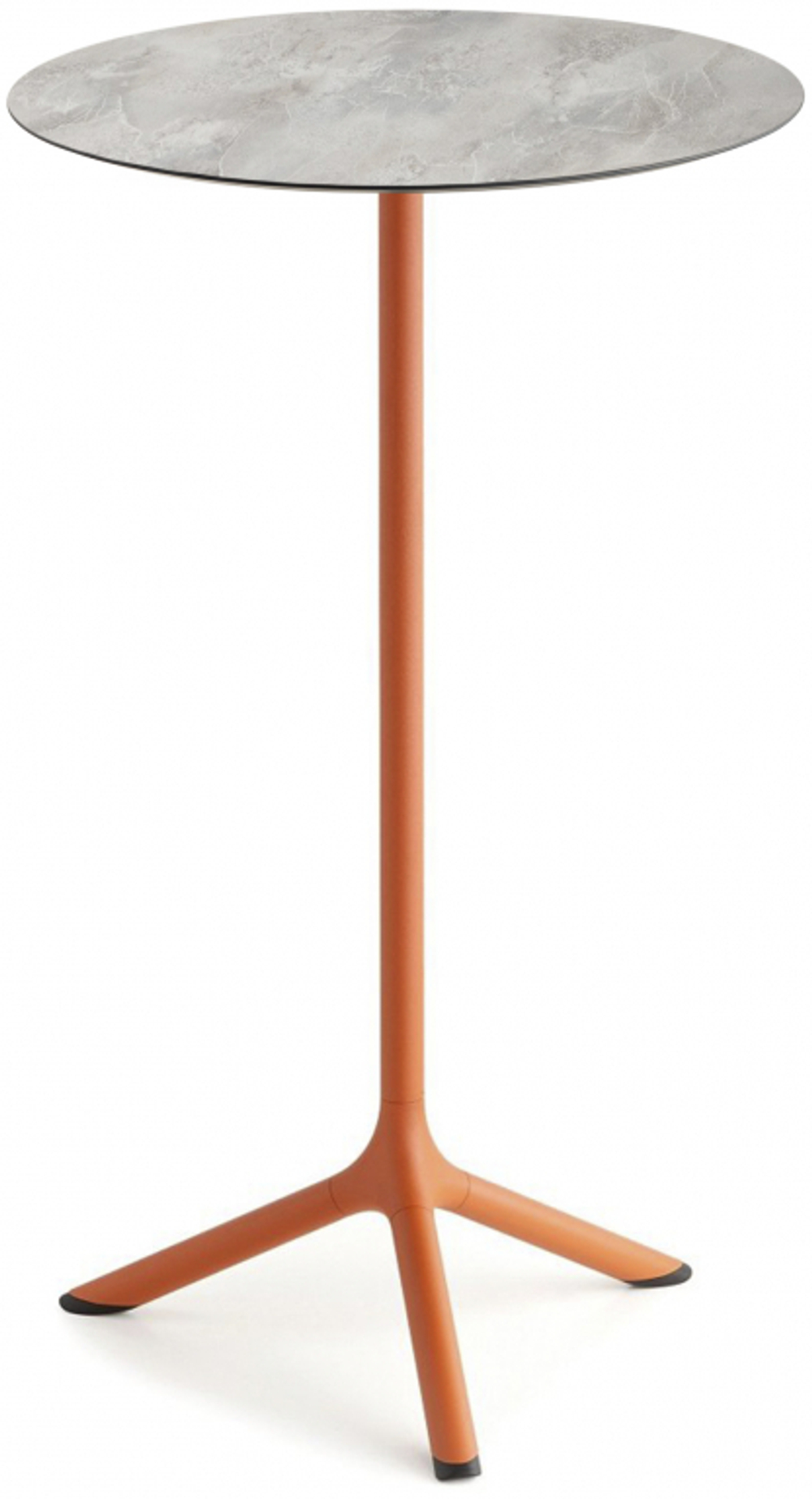 Стол ламинированный барный складной Scab Design Tripe Folding, терракотовый, каменный