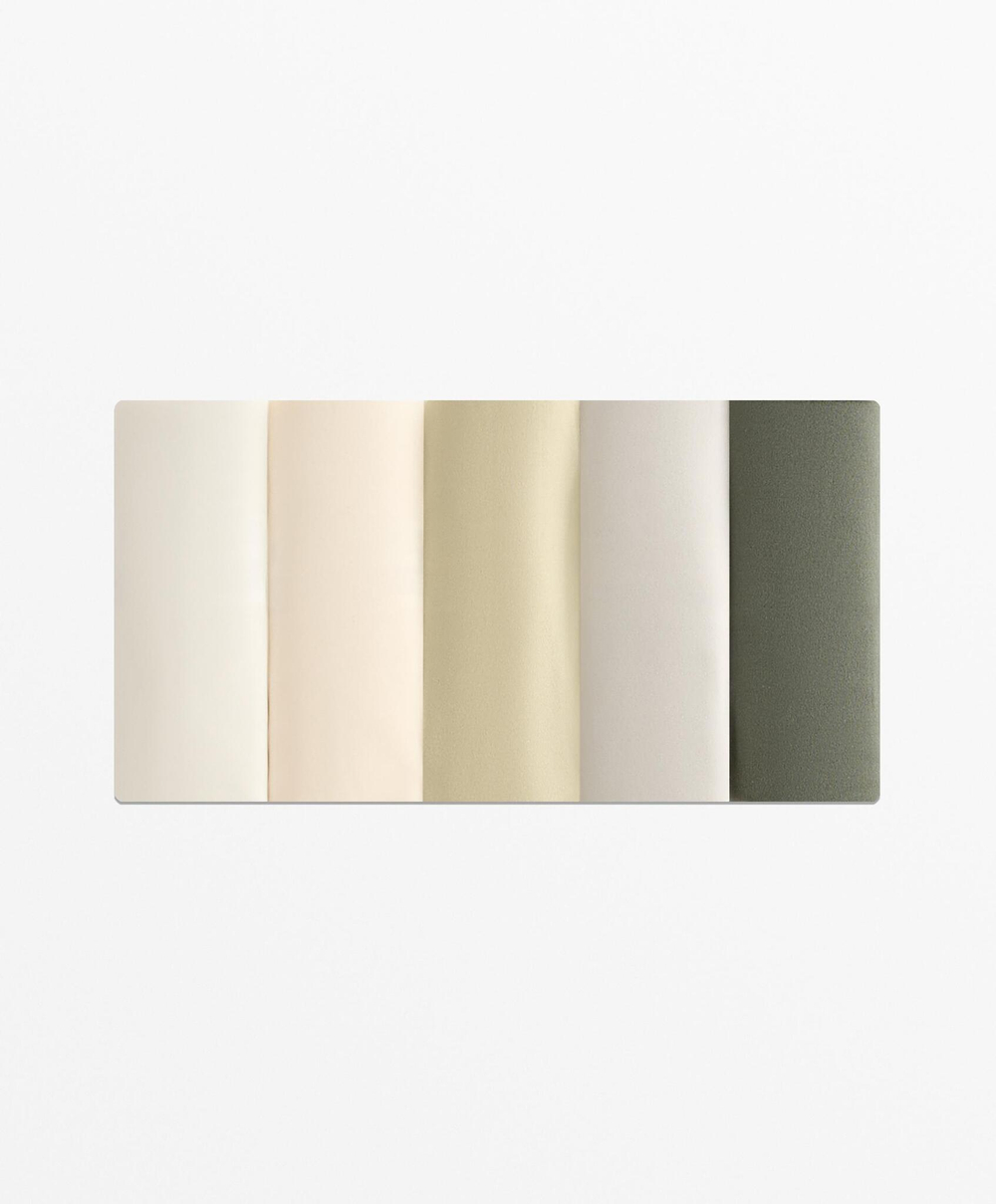 OYSHO Набор из пяти трусиков-бразильяно, светлый хаки