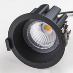 385047 Светильник CICLONE CYL 12W LED 923LM 60G ЧЕРНЫЙ 4000K IP65