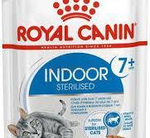 Royal Canin Indoor Sterilized 7+ Корм консервированный для стареющих кошек соус 85г