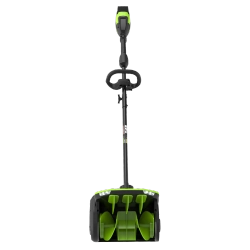 Greenworks GD40SS2 40В аккумуляторная снегоуборочная лопата (1 x 4 Ач, ЗУ) ковш 30 см, выброс 7.6 м 2603107UB