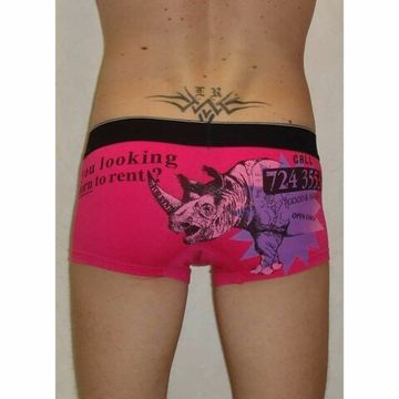 Мужские трусы боксеры розовые DIESEL DIS0062