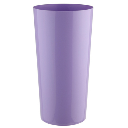 Вазон (пластик) "Инфинити" D18xH35см 8л (Сиреневый)