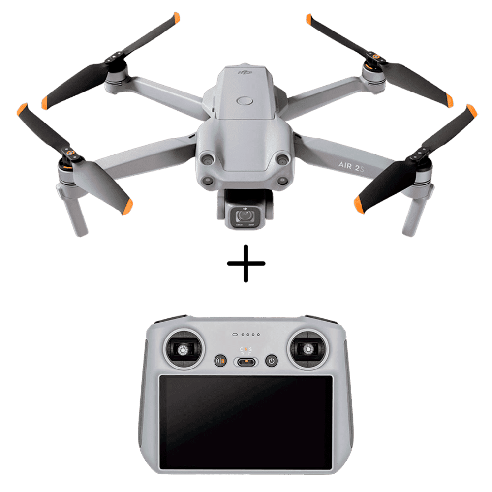 Квадрокоптер DJI Air 2S Fly More Combo с пультом DJI RC