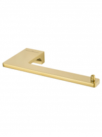 Держатель для туалетной бумаги без крышки WONZON & WOGHAND ECLIPSE, Глянцевое золото (WW-9116-LG)