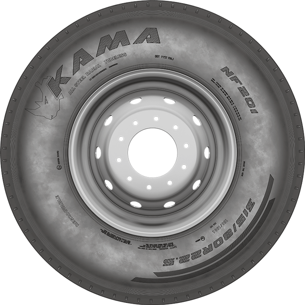 Автошина 245/70R19.5 Кама NF-201 136/134M (рулевые оси)