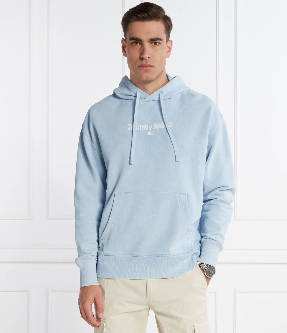 Худи Tommy Jeans - голубой(DM0DM17787)