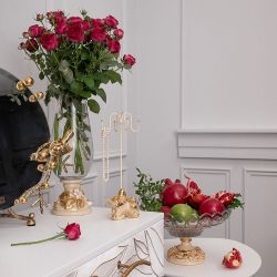 Фруктовница-конфетница Лето 3 Айвори