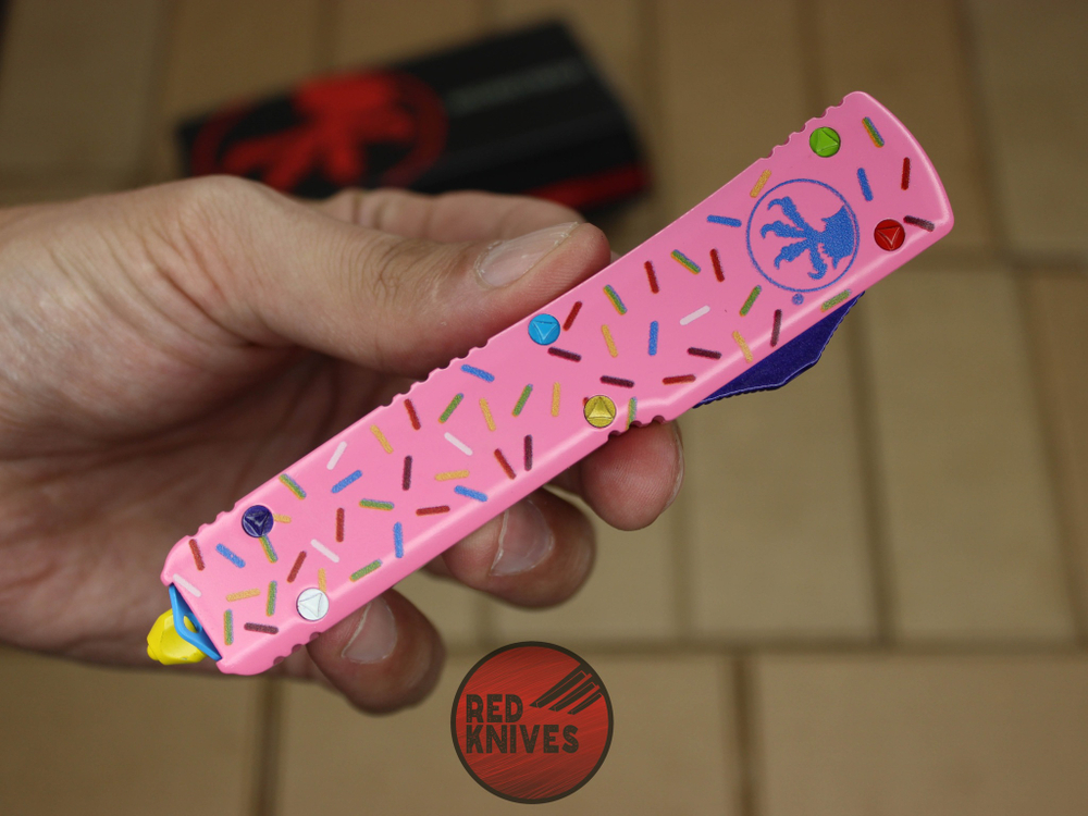 Нож Microtech Ultratech D/E А++ - пончик, кинжальный клинок + запчасти + запчасти RK-407