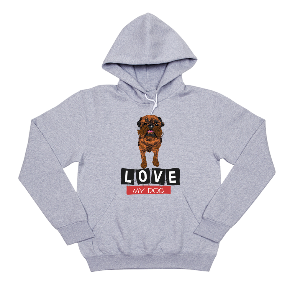 Толстовка "Люблю своего Гриффона"