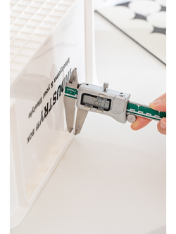 Контейнер IRIS для хранения, с крышкой, 20,5х34,5х16,5 см. белый