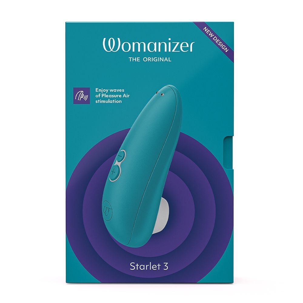 Бесконтактный клиторальный стимулятор Womanizer Starlet 3 бирюзовый