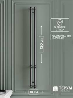 Полотенцесушитель Vintage 2 120Х10 Графит