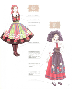 World Girl. Coloring Book