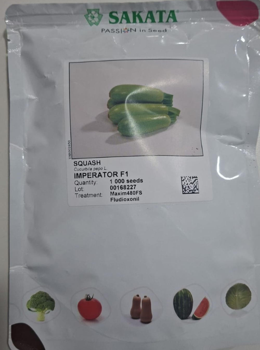 Кабачок Имперото F1 - Imperator F1 1000 семян