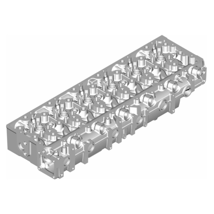 536.1003012-50 Головка цилиндров ЯМЗ 536 с седлами и втулками