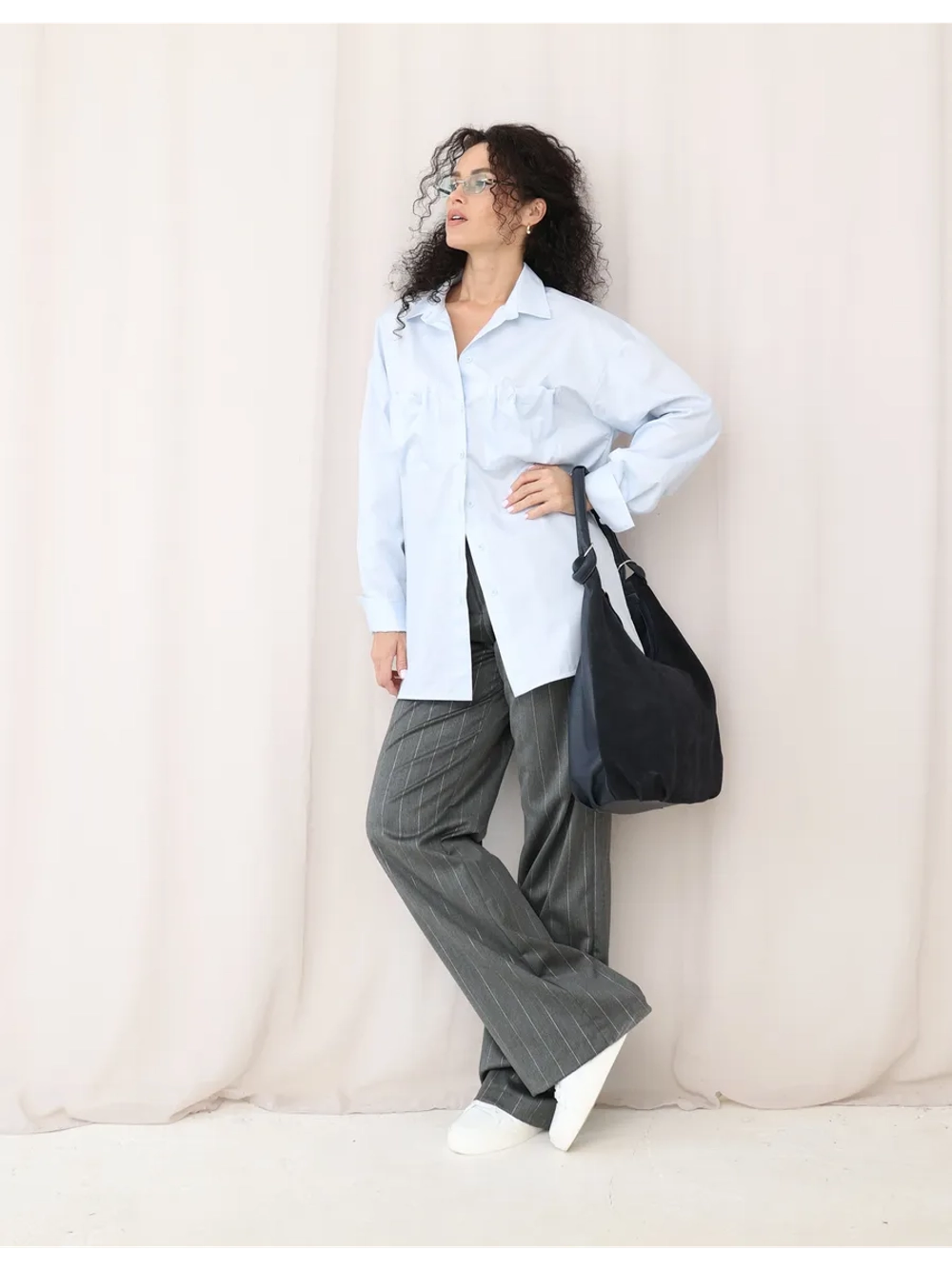 сумка большая через плечо шоппер натуральная замша