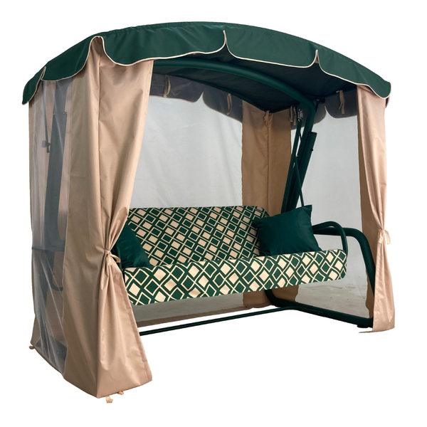 Садовые Качели Геометрия зеленый