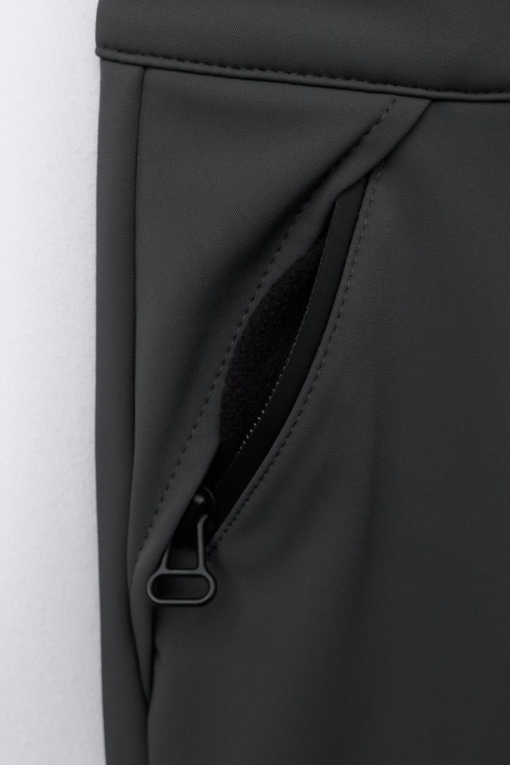 ZARA ВОДОНЕПРОНИЦАЕМЫЕ БРЮКИ RECCO® SYSTEM, АНТРАЦИТОВО-СЕРЫЙ