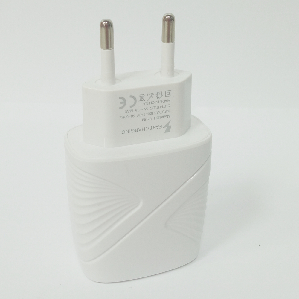 Зарядное уст-во USB +кабель iOS Gfuz CH-58UI (2USB/3A)