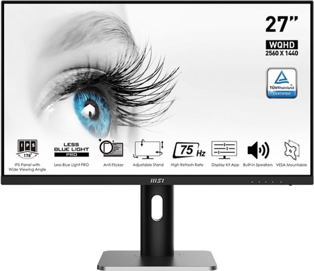 Монитор 27&quot; MSI PRO MP273QP E2 черный