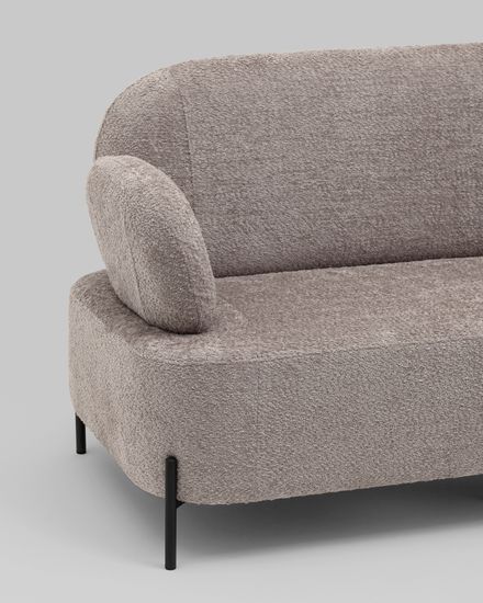 Диван Кэнди ткань букле капучино