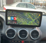 Магнитола для Opel Antara 2006-2015 (перенос БК вниз, серая) - Teyes LUX ONE ROUND монитор 12.3" 2K QLED на Android 10, CarPlay, 4G SIM-слот