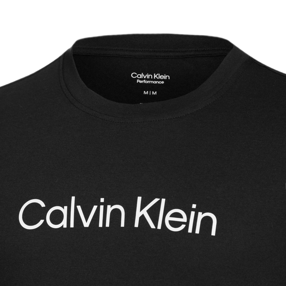 Мужское теннисное поло Calvin Klein Long Sleeve Men - Black