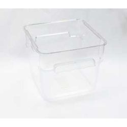 Контейнер для продуктов прямоуг. 4 л. без крышки 18*18*18,5 см поликарбонат P.L. Proff Cuisine