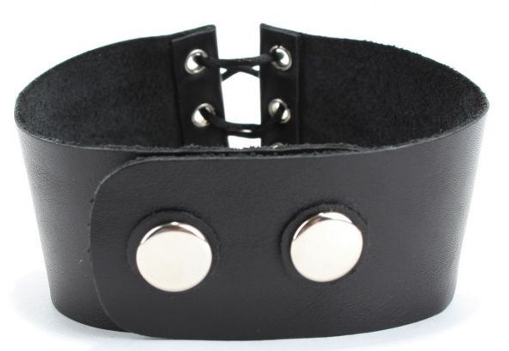 Оригинальный чокер со шнуровкой спереди (Цвет: черный)