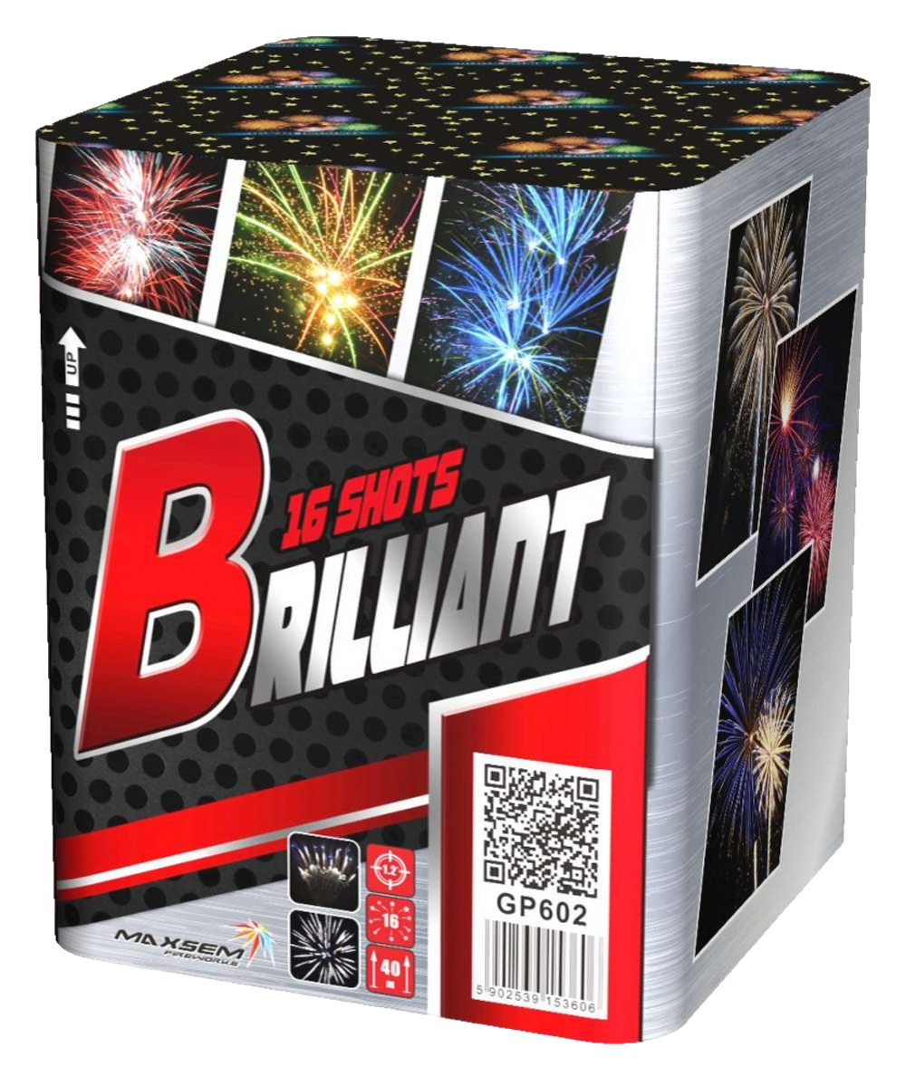 Салют BRILLIANT 16 залпов 1.2 калибр GP602 Maxsem