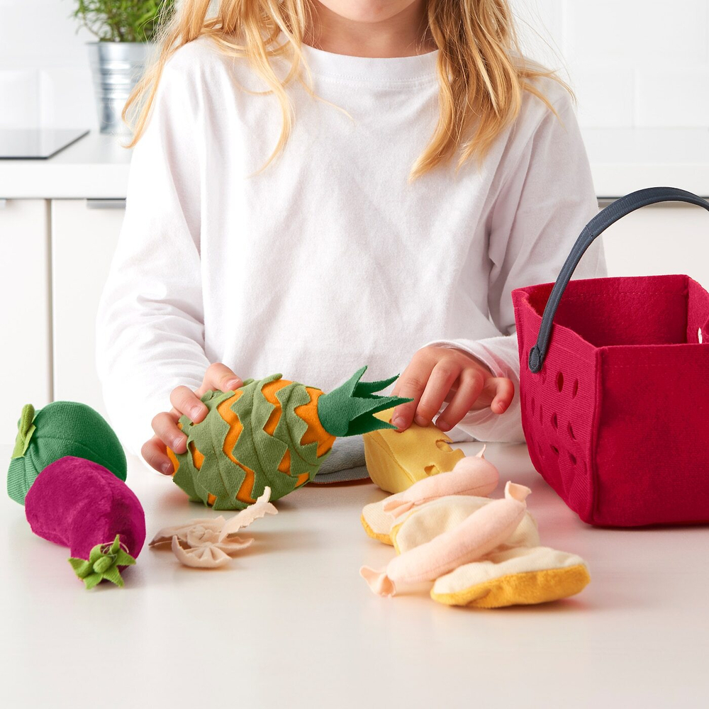IKEA LÅTSAS  (ИКЕА ЛÅТСАС)  -  Корзина для покупок, 12 шт.