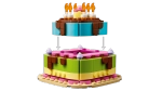 Конструктор LEGO 40815 Торт на день рождения