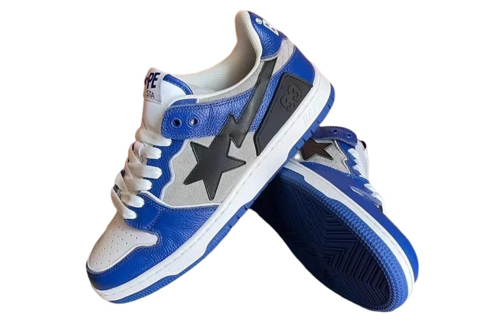 A Bathing Ape Bathing Ape Sk8 Sta 1 M2 Navy Sneakers