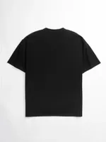 Футболка Hardlunch оверсайз Milk черная