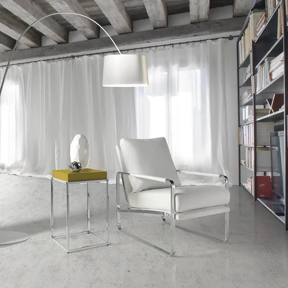 Кресло Angel Cerda SF399, белое