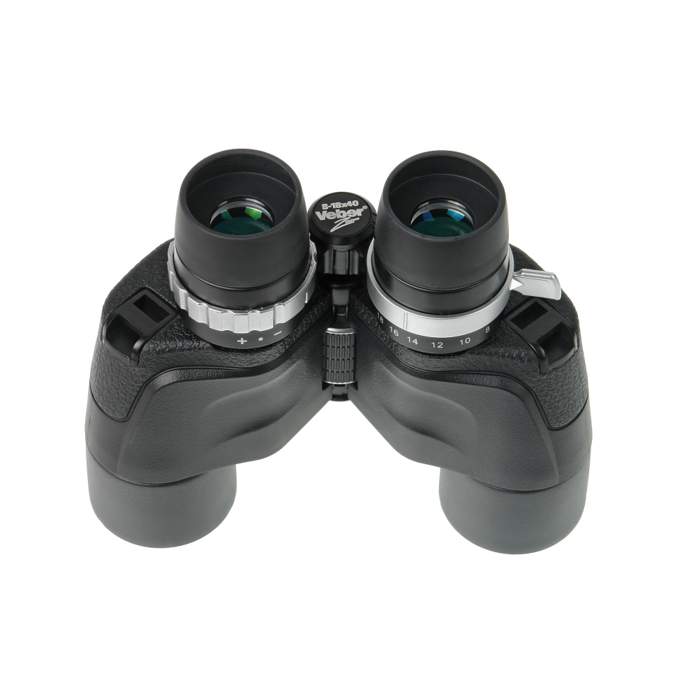 Бинокль Veber БПЦ ZOOM 8-18x40 - Трудноистираемое водоотталкивающее покрытие линз