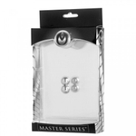 Магнитный зажим на соски и член Master Series Magnus Mighty Magnetic Orbs, 0.9 см