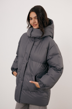 Пуховик COLD SEASON, асфальт