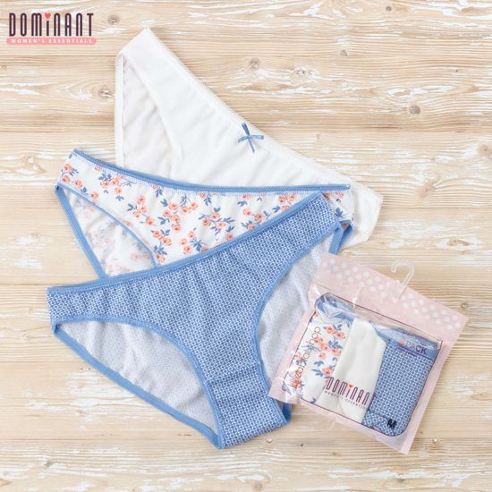 Трусики женские DOMINANT 35000-63, BIKINI, 3 шт. в уп.