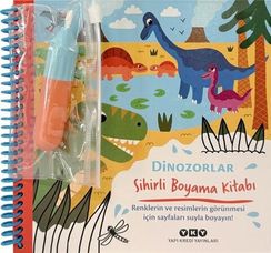 Sihirli boyama kitabı dinozorlar